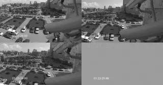 Установка систем видеонаблюдения на парковке в Новошахтинске в октябре